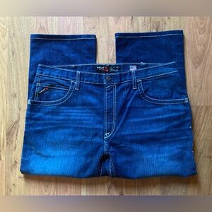 NWT Ariat FR M5 Slim Straight Mens 40x30 Flame Resistant Work Jeans